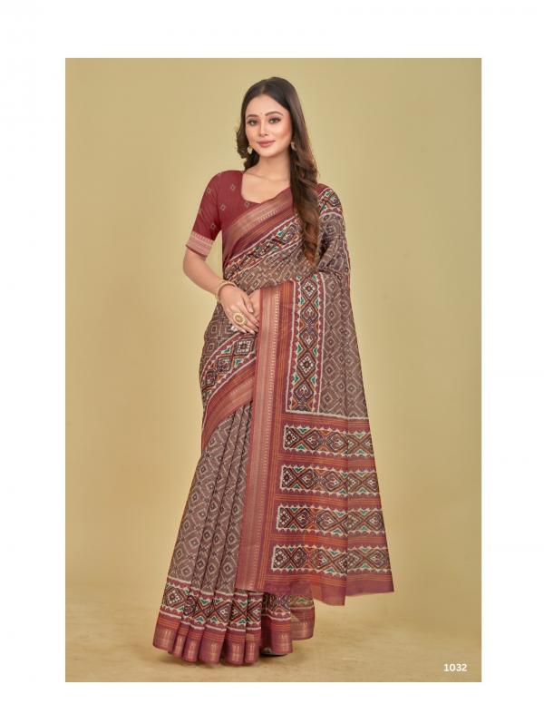 Kisah 1028 Casual New Fancy Silk Saree Collection